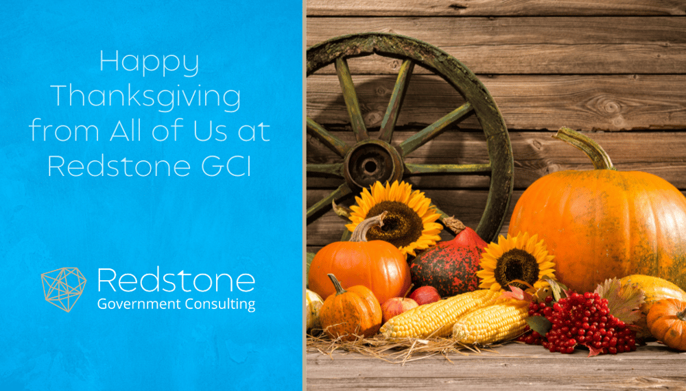 Happy Thanksgiving from All of Us at Redstone GCI